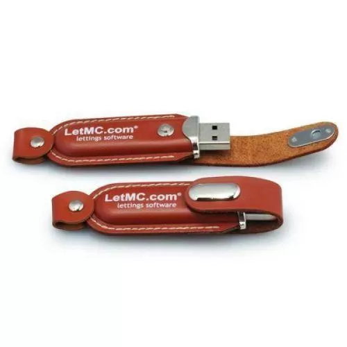 Leather Slim USB NU136-16GB