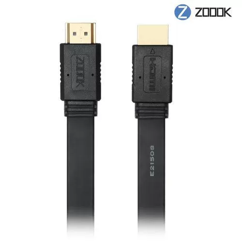 Zoook Ultra Flat High Speed HDMI Cable with Ethernet ZT-HDF10M