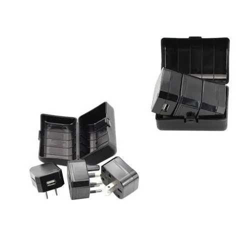 BLACK UNIVERSAL ADAPTOR USB-027