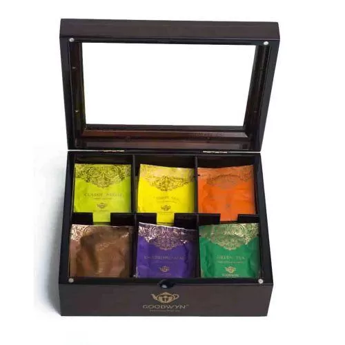 GOODWYN TEA Silken Casket 60 TEA BAGS