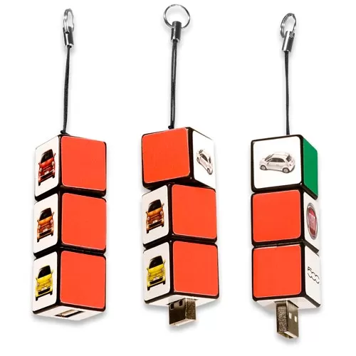 Partial Rubix cube pen drive U275