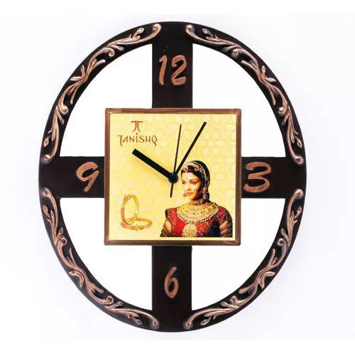 Antique Wall Clock (Dial 125 x 125mm) 