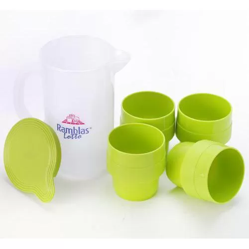  1 Ltr. Jug Set with 4 Glasses UD 1707