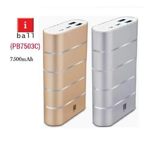 7500 mAh iBall Zooooop PB7503C