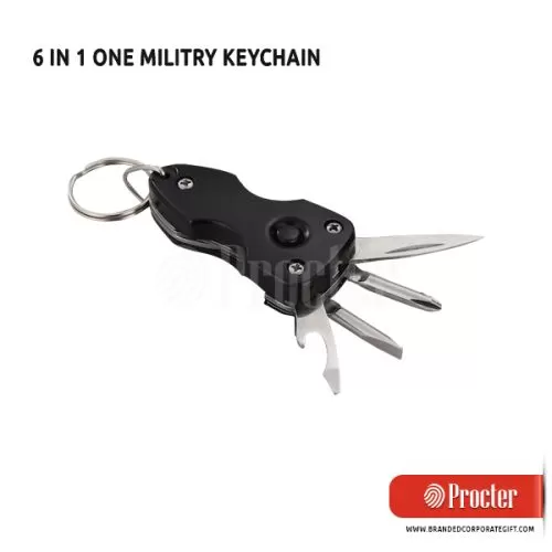 6 IN 1 MILITARY Key Chain J27