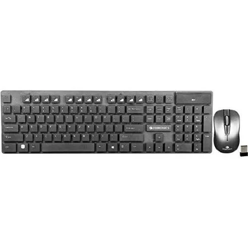 Zebronics Companion 102 Wireless Keyboard and Mouse Combo