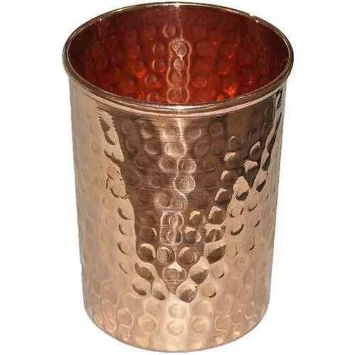 Copper Hammered Glass 300ML DC-148 