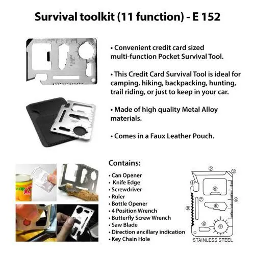 Survival toolkit (11 function)