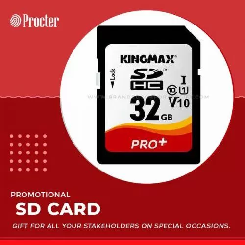 Kingmax Black 32GB Pro+ SD Card