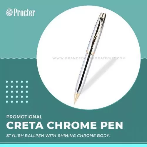 Creta Chrome Shining Metal Ballpen MP 5