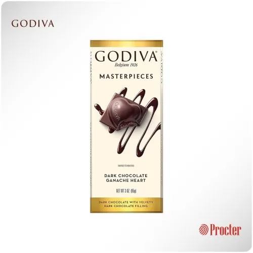 Godiva Masterpiece Dark Luxurious Velvety Dark Chocolate