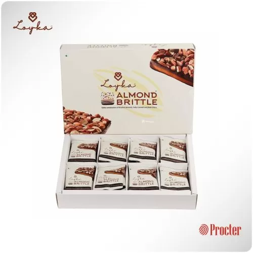 Loyka Almond Brittle 24 pcs Box