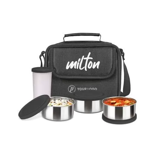 Milton Steel Combi Lunch Box - Set of 4