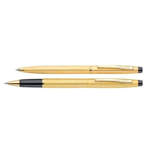 Pierre Cardin Kriss Satin Gold Pen Set