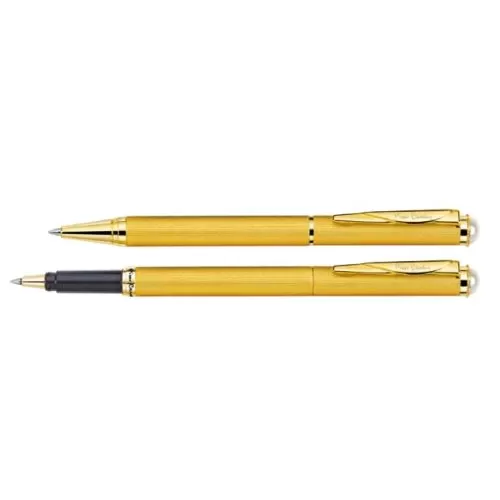 Pierre Cardin Pearl Satin Gold Pen Set