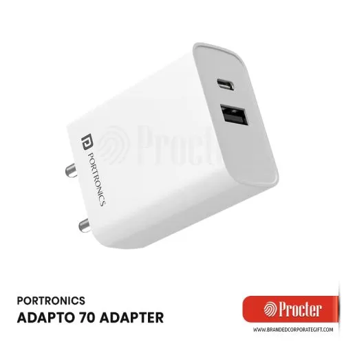 Portronics ADAPTO 70 33W Fast Wall Charging Adapter