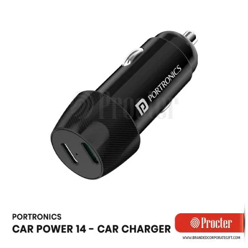 Portronics CAR POWER 14 Car Charger