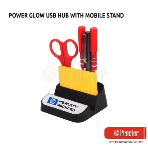 POWERGLOW USB Hub With Mobile Stand C75 