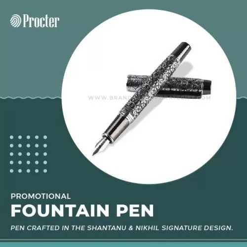 Shantanu & Nikhil Exquisite Baroque Fountain Pen