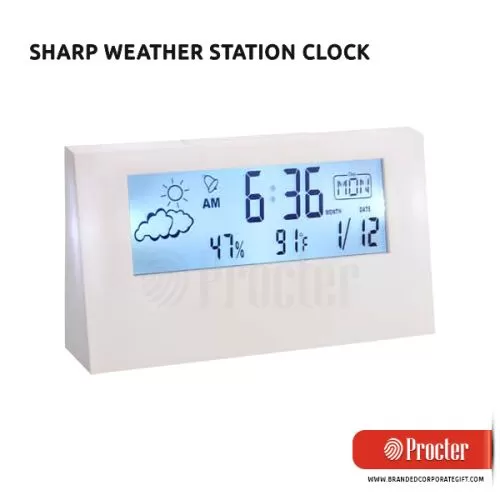 SHARP WEATHER STATION Clock A104 