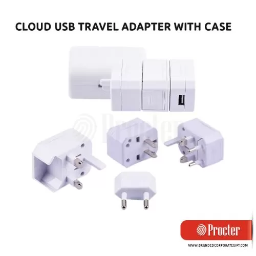 Urban Gear CLOUD PRO USB Travel Adapter UGGA02