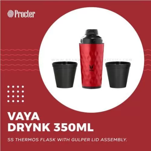 VAYA DRYNK 350ml THERMOS FLASK WITH GULPER LID ASSEMBLY