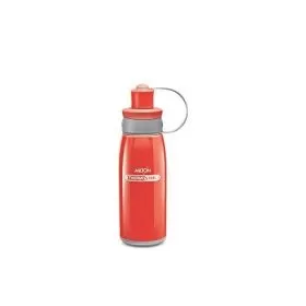 Milton Bravo 400 Stainless Steel Sports Water Bottle, 400ml/72mm, Red FG-TMS-FIS-0086