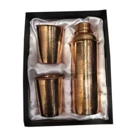 Embossed Bottle & 2 Glass 800ML+300ML*2 DC-196 