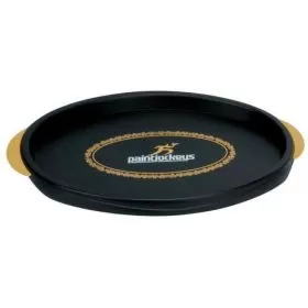 Oval Tray with Border (Black) UD 1230 