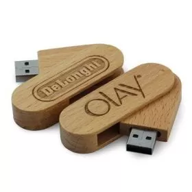 Wooden Twister USB Pen Drive U121