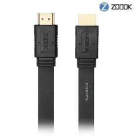 Zoook Ultra Flat High Speed HDMI Cable with Ethernet ZT-HDF5M