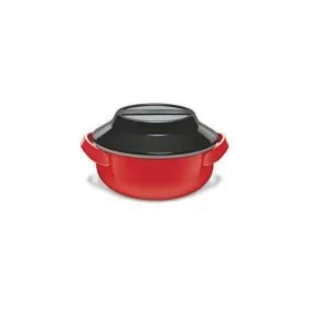 Milton Microwow 1000 Insulated Casserole, 820 ml, Red FG-THF-FTK-0274