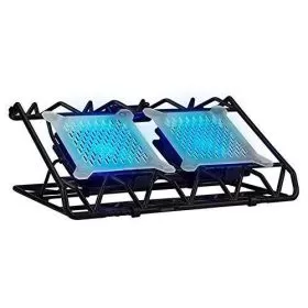 Zebronics NC5000M Laptop Portable Cooling Pad with Dual LED Fan (Color May Vary)