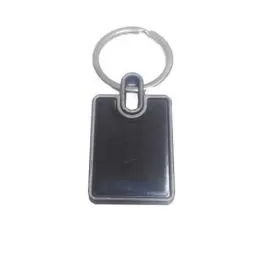 SQUARE-2 METAL KEYCHAIN KC-007