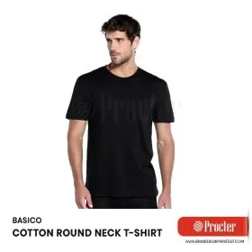 BASICO Cotton Round Neck T- Shirt