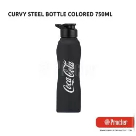 CURVY Steel Bottle Colored H233