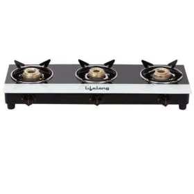 Lifelong  Ark 3-Buner Glass- Gas Stove LLGS310