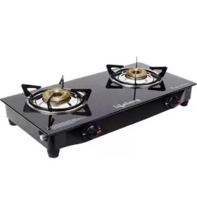 Lifelong 2 Burner Glass Top Gas Stove LLGS10