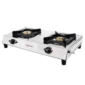 Lifelong Agni 2-Burner, SS-Gas Stove  LLGS200