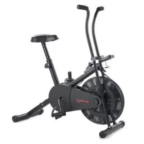 Lifelong LLEB101 Air Bike, Stationary Handle for Cardio Training