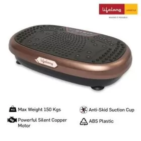 Lifelong LLM234 Crazyfit Vibration Plate Massager Machine for Full Body 