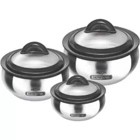 Milton Pack of 3 Casserole Set  (600 ml, 1500 ml, 2000 ml) FG-THF-TTS-0022