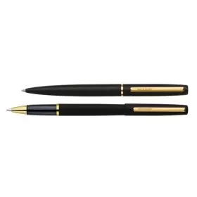 Pierre Cardin Monza Matte Black Pen Set