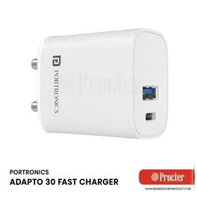 Portronics ADAPTO 30 Fast Wall Charger