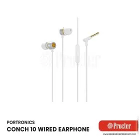 Portronics CONCH 10 in-Ear Wired Earphone