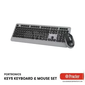 Portronics KEY 5 COMBO Multimedia Wireless Keyboard