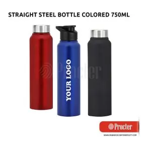 STRAIGHT Steel Bottle Colored H203