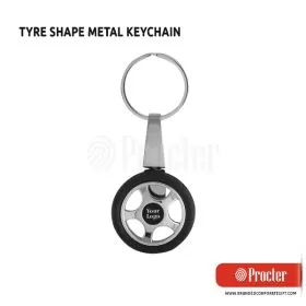 TYRE SHAPRE Metal Keychain H530