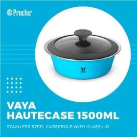 VAYA HAUTECASE 1500ml WITH GLASS LID