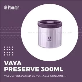 VAYA PRESERVE 300ml STAINLESS STEEL FOOD STORAGE CONTAINER